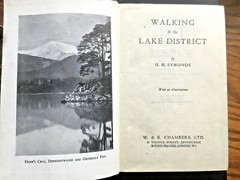 Walking in the Lake District HH Symonds Hardback 1947 guide sim Wainwright