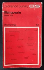 Ordnance Survey One-Inch Map, Sheet 49: Blairgowrie (1966).