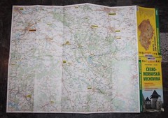 Czech Republic – Shocart 1:100,000 Tourism Map – Cesko-Moravska Vrchovina – 2001