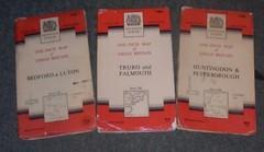 Ordnance Survey One Inch Map of Great Britain (National Grid) – see images