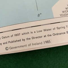 Ordnance Survey General Map Ireland 1:575000 1 Inch: 9 Miles 1985