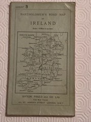 Sheet 3 – Bartholomews 4miles to Inch Map Of Ireland Sifton Praed 1930s?