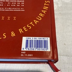 Espana & Portugal – Michelin Guide: 2002 Hardcover