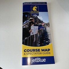 2025 Boston Marathon Course Map & Spectator Guide – NEW