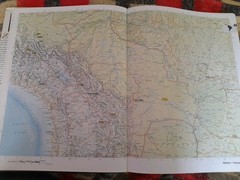 The Macmillan World Atlas Hardback With Dust Cover 1996