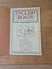 Vintage 1920s George Philip & Son ‘English Roads At A Glance’ Map Booklet