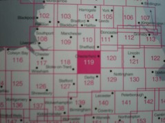 118 119 126 127 128 BUXTON STAFFORD DERBY LANDRANGER OS ORDNANCE SURVEY MAPS LOT