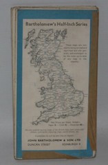 Bartholomew – Half-inch Contoured Map – Teesdale, Sheet 35