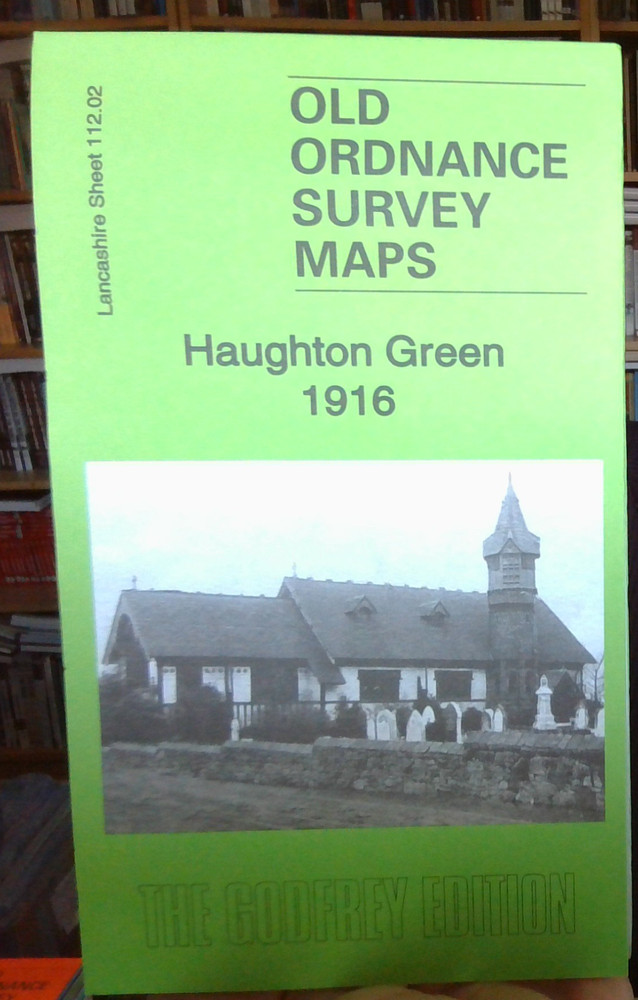MAP OF Haughton Green 1916 LANCASHIRE SHEET 112.02 NEW 9781787211551