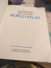 Hammond Discovery World Atlas Hammond Incorporated Hardcover Used – Good