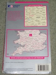 OS Ordnance Survey Landranger Map Sheet 128 Derby & Burton on Trent – 2004