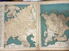 Rand McNally Unabridged World Atlas and Encyclopedic Gazetteer of Universe 1937