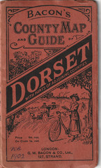 BACON’S DORSET COUNTY MAP & GUIDE. 1912. FOLDING, PAPER.