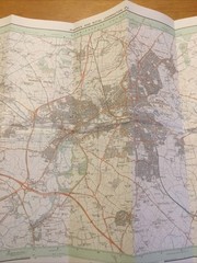 1992 Ordnance Survey Pathfinder Map 976 SP 26/36 Warwick & Royal Leamington Spa