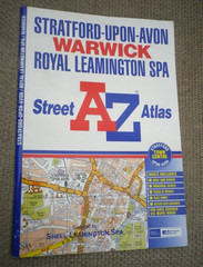 A-Z Stratford Upon Avon (Street Atlas & Index) Geographer’s Paperback Book