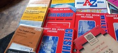 Large Box Of Vintage Etc Os And Other Maps All Around UK, See Photos