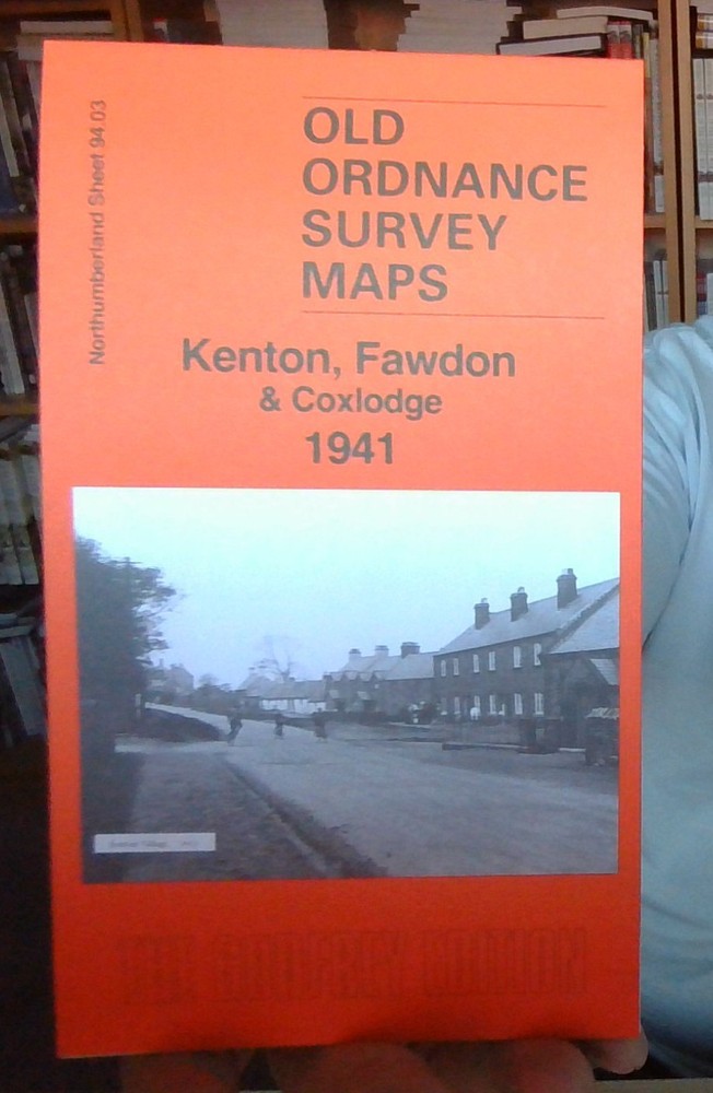 MAP OF KENTON, FAWDON & COXLODGE 1941 NORTHUMBERLAND SHEET 94.03 NEW