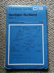 Northern Scotland Ordnance Survey Quarter-Inch Map (Sheet 3) Good Condition