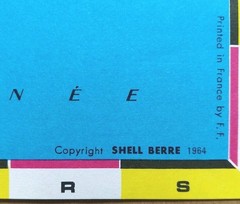 Shell Touring Map: France (1964).