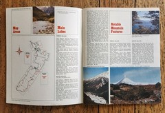 c.1969 SHELL Road Maps of New Zealand, Vintage Paperback Collectable