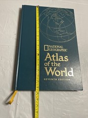 National Geographic Atlas Of The World Seventh Edition 1999￼