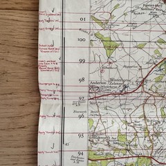 Vintage Ordinance Survey Map Sheet Bournemouth 1953 Antiquity Reprint