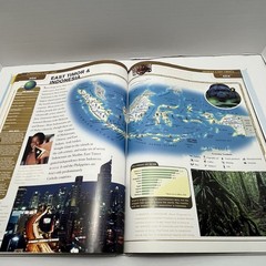 National Geo. United States & World Atlas for Young Explorers Kids- Jacket Flaws