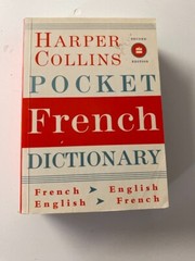 Pocket French Dictionary: French-English/English-French by HarperCollins 2001 PB