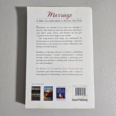 Boundaries in Marriage By Dr. Henry Cloud & John Townsend – Paperback