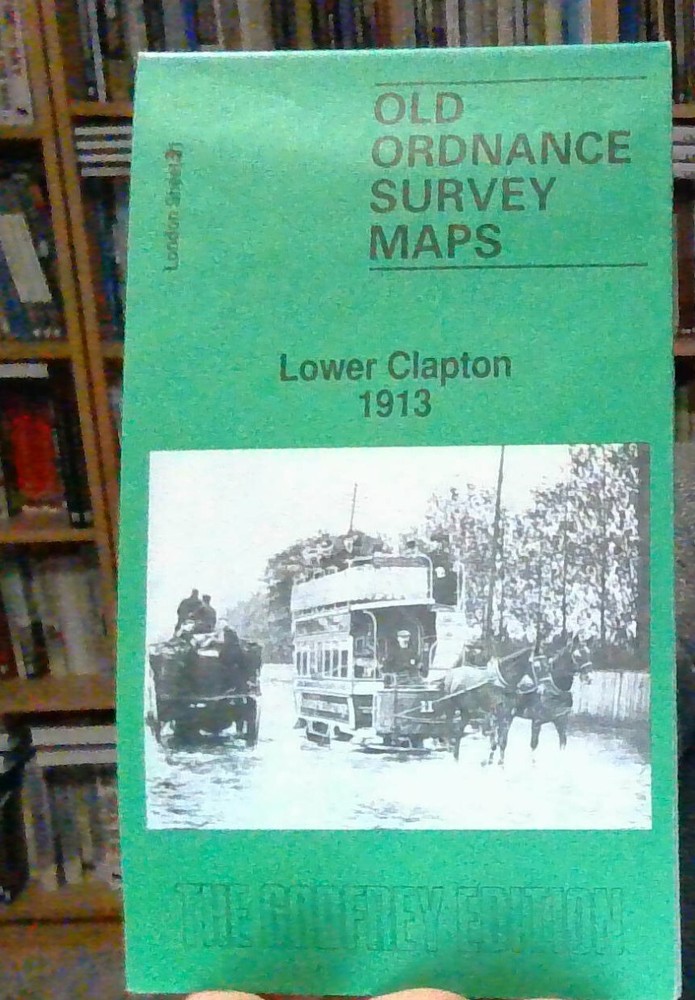 MAP OF Lower Clapton 1913: London Sheet 031.3 by David Mander 9780850541960 NEW