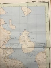 1988 Ordnance Survey Pathfinder Map 36 ND19/29 Hoy South ( Orkney Islands )