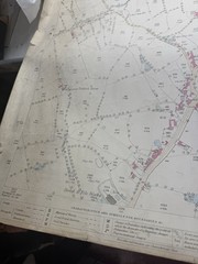 OS First Edition 1884 Northfield Birmingham 1:2500 Map Ordnance Survey Large