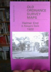 MAP OF Halmer End & Alsagers Bank 1922 Staffordshire Sheet 11.10 NEW