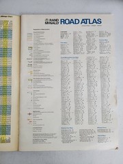 Vintage Rand McNally Road Atlas 1990 US, Canada, and Mexico TA