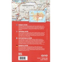 Iceland Touring Map 2 – Southwest – driving, tourist information, multi-language