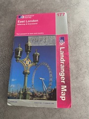 East London Billericay & Gravesend No 177 OS Landranger Map Free Postage