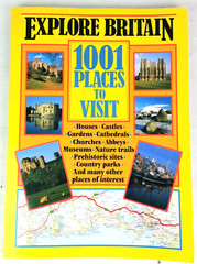 Explore Britain 1986 Atlas 1001 Places to Visit Maps Gazetteers Genealogy Castle