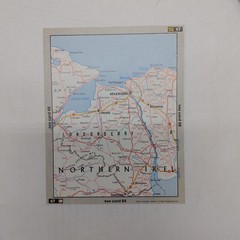 Vintage JET Route Cards Set Complete – 68 UK maps, 4 City Maps & Index in Wallet