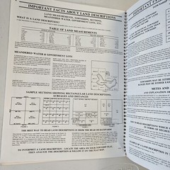 Manistee County Land Atlas And Plat Book 1995