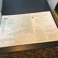 NOAA Recreational Chart 14842 South Shore Of Lake Erie Boating Maps charts 1st e