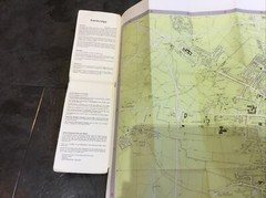 Ordnance Survey map of Cambridge City 1980 Town Map. City Map