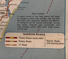 Shell Northern Scotland Road Map No. 7, 1971