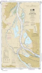Columbia River Saint Helens to Vancouver | Waterproof NOAA Chart 18525