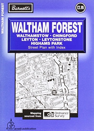 Waltham Forest: Walthamstow Sheet map, folded Book The Fast Free Shipping