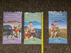 Cycling 5 Do In A Day Cycle Rides Hadrians Wall Country Map Routes Sites Booklet