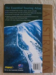 Australia the Essential Touring Atlas by Gregory’s – Hardcover