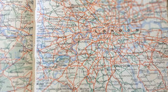 Vintage Geographers Road Atlas of Great Britain and Northern Ireland HB –
