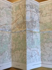 1982 Ordnance Survey Pathfinder Map TQ 45/55 Sevenoaks And Westerham