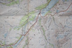 Ordnance Survey One Inch Map – Fort Augustus – Sheet 36 – 1961