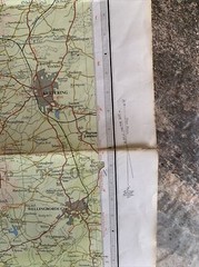 WARWICKSHIRE Bartholomew – Half Inch Map 1972 No 19 Coventry Northampton